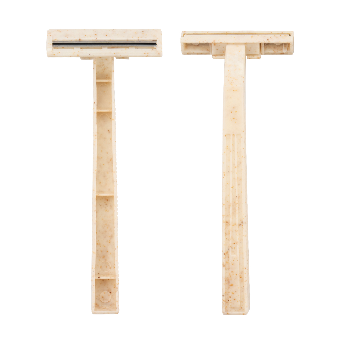 CX-T02M Recyclable Blé Paille jumelle Men Razor